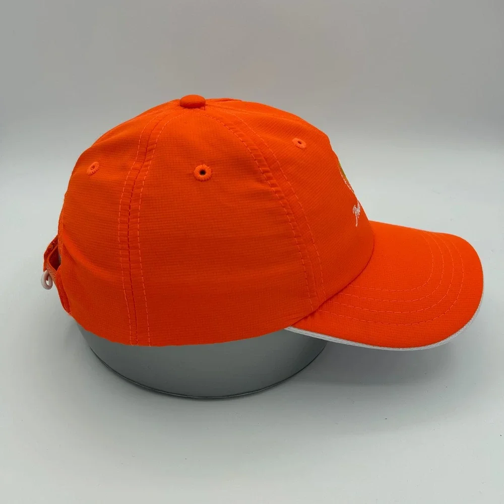 Ahead Hat Presidents Cup Youth OSFA Orange Ripstop Golf‎ Sporty